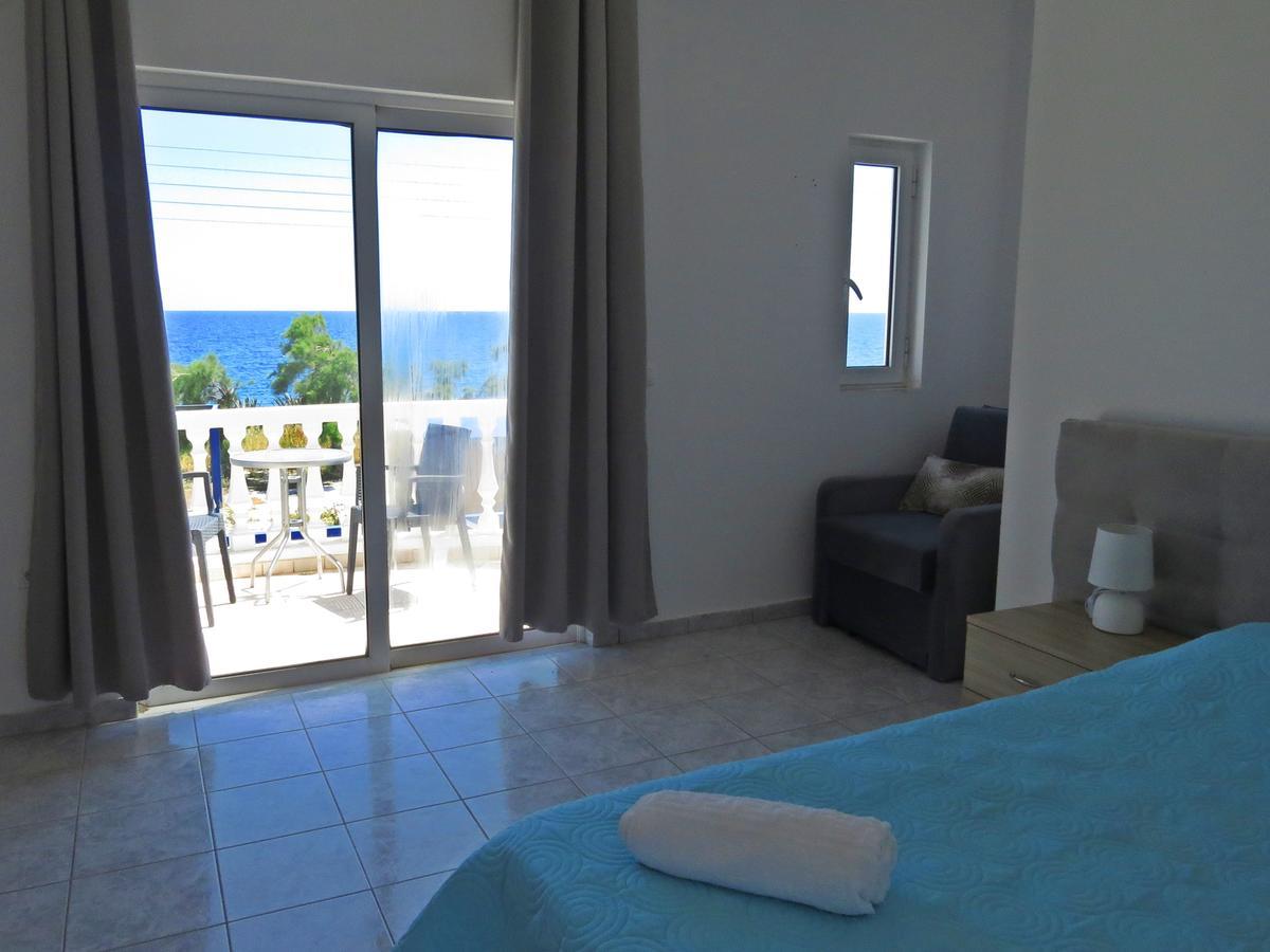 Loukas Beach Rooms Kiotari Exterior photo